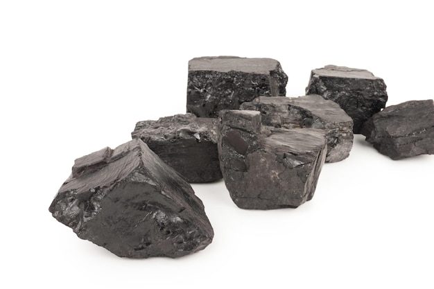 Куски угля