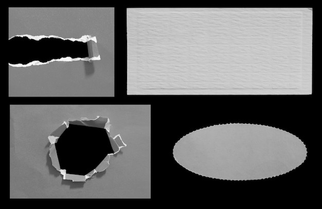 кусочки рваной бумаги текстуры фона с копией пространства для текста