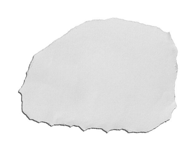 close up of a white ripped piece of paper with copyspace. torn paper  isolated transparent png 25921210 PNG