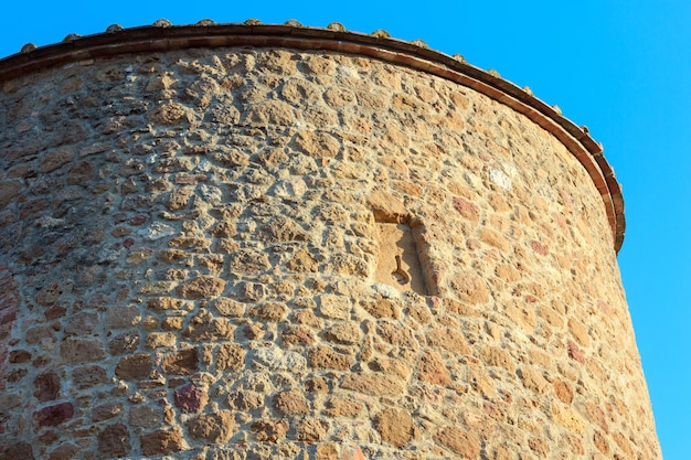 Pienza fortification Tuscany Italy