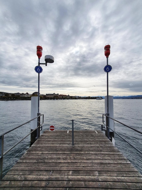 Foto pier in zürich