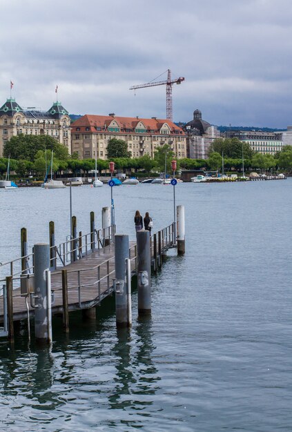 Pier in Zürich