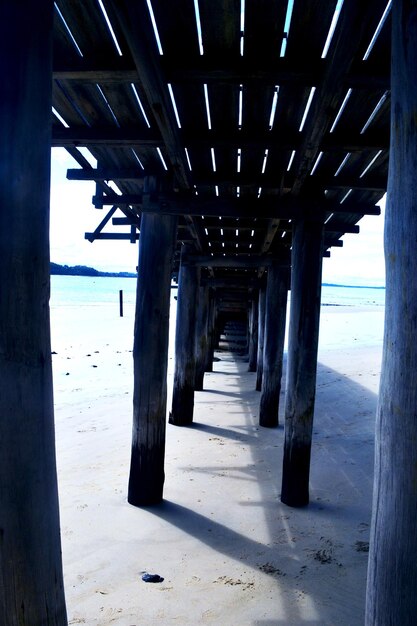 Photo pier on sea