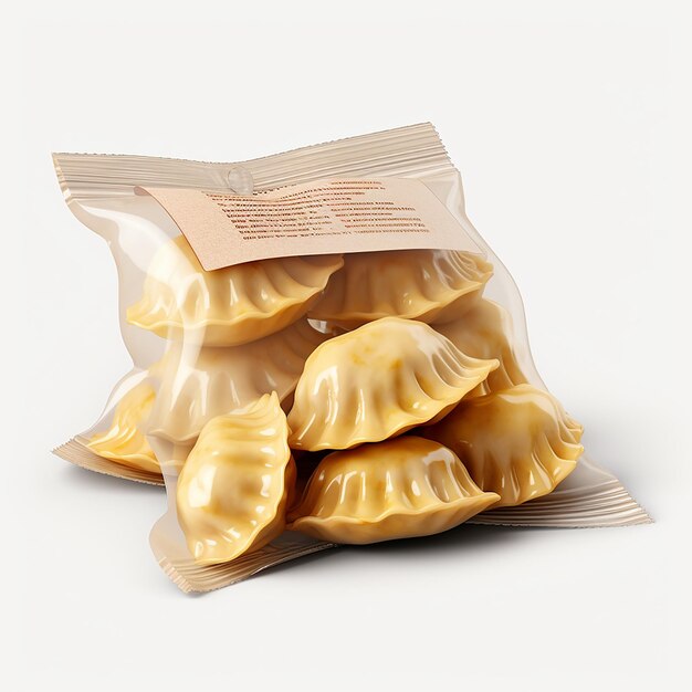 Pierogi Isolated on Transparent Background