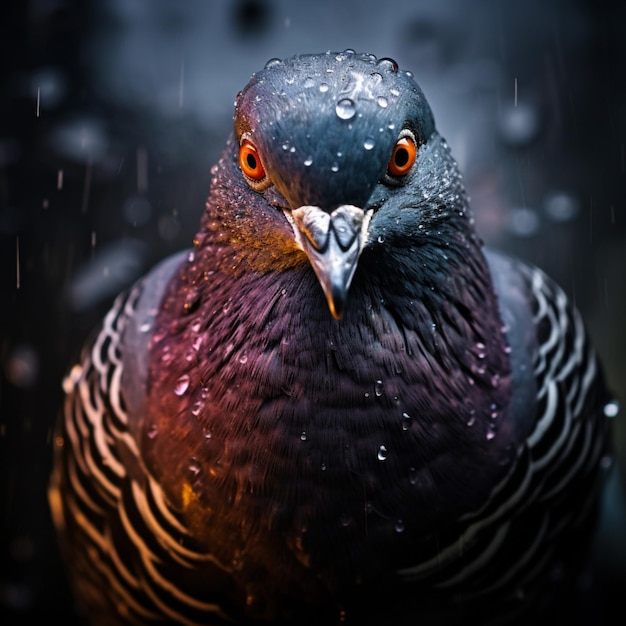 Pigeon Award winnende wildlife fotografie hd hdr 8k