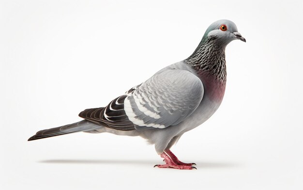 Pigeon Isolated on a Transparent Canvas