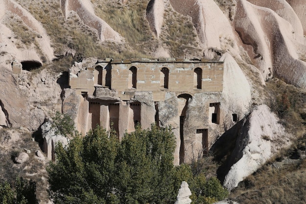 Pigeon Lofts in Rock Formation Cappadocia Nevsehir Turkey