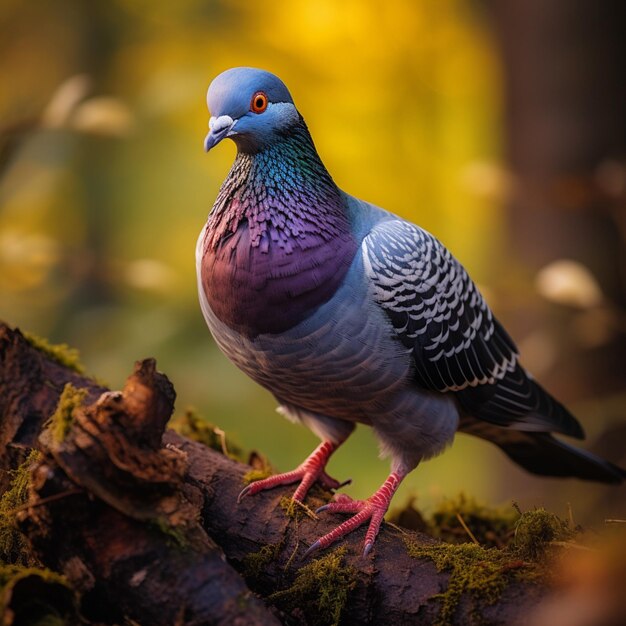 Pigeon wild life photography hdr 4k