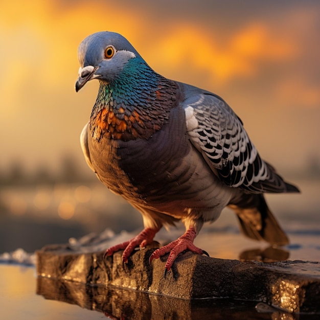 Pigeon wildlife fotografie hdr 4k