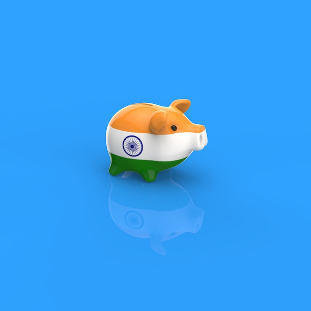 Piggy bank - 3D Illustration