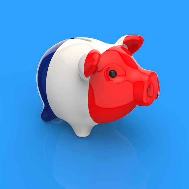 Piggy bank - 3d illustration