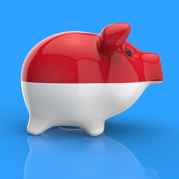 Piggy bank - 3D Illustration