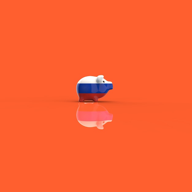 Piggy bank - 3D Illustration