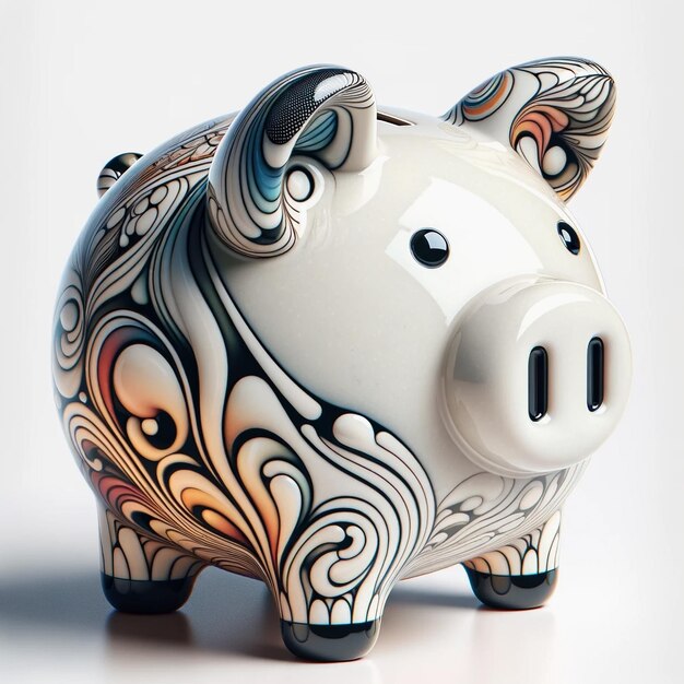 Piggy bank closeup