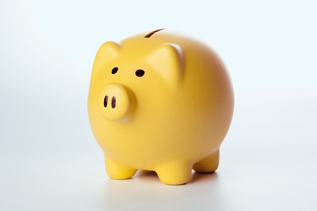 Piggy bank isolated