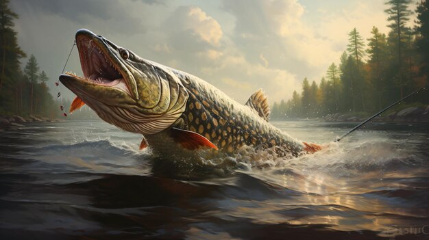 Pike fish