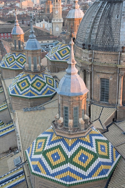 Pilar Basilica Cathedral Church Zaragoza, Spain