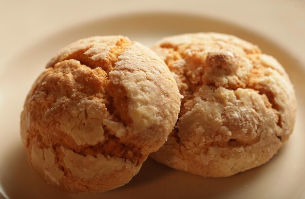 Pile of apple chip cookies