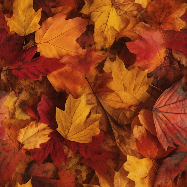 秋という文字が書かれた紅葉の山
