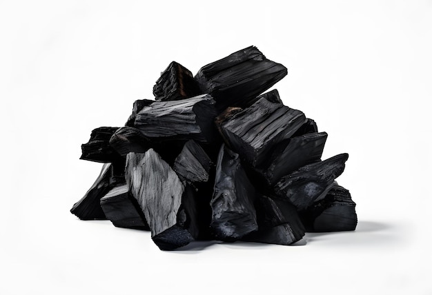 a pile of black rocks with the word black on it