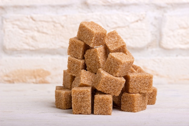 Pile of Cane Sugar Cubes