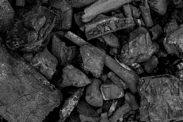 A pile of coal with the word coal on it