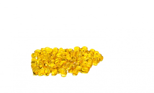 Pile of cod liver oil