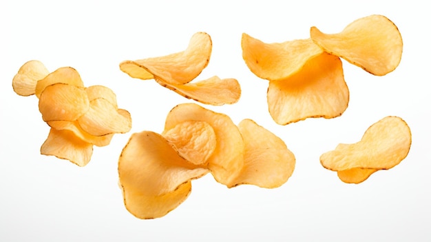 pile of dried apricots isolated on white background top view