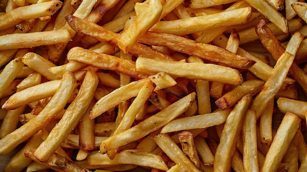 a pile of french fries a pile of french fries