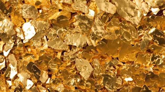 A pile of gold bars is shown in this image