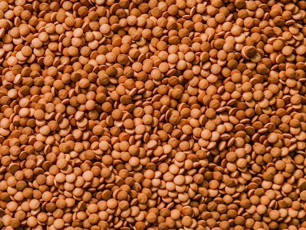 Photo a pile of lentils that are on a table