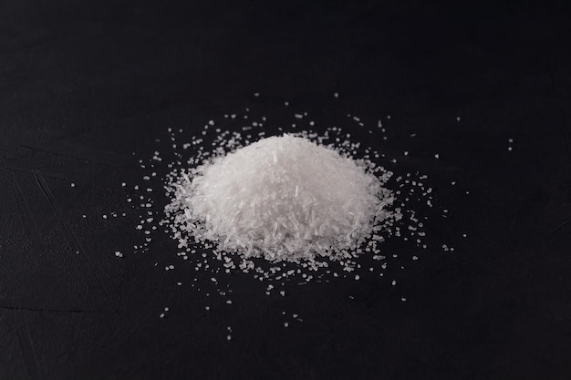 Pile Msg or Food additive E621, Glutamic acid monosodium salt.