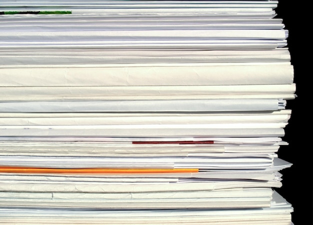 Pile of office paper