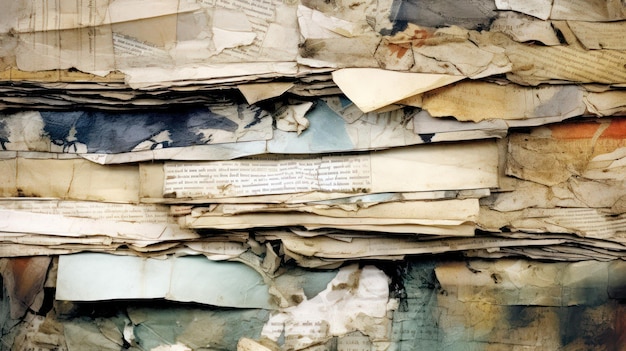 pile of old papers textures