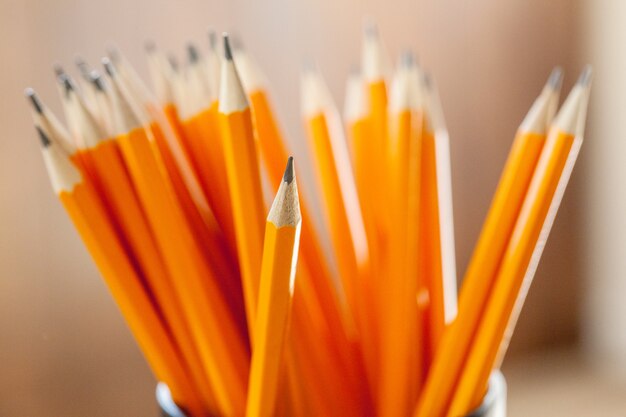 Pile of pencils