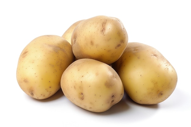 A pile of potatoes sitting on top of each other generative AI