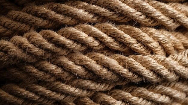 A pile of rope with the word rope on it