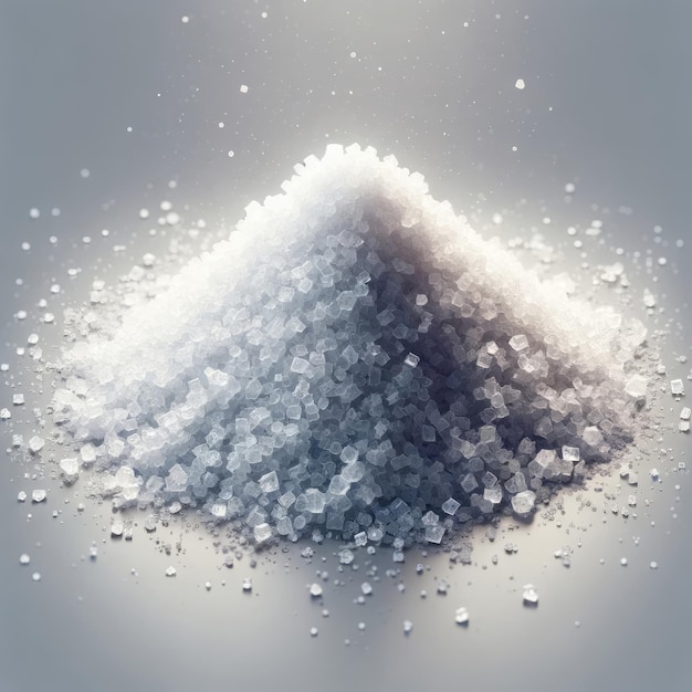 a pile of salt