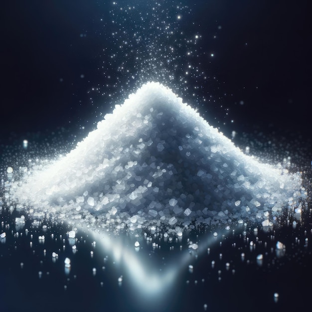 a pile of salt