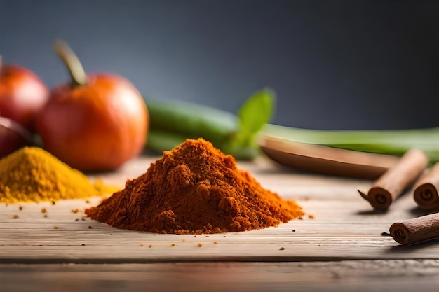 A pile of spices including carrots, pepper, and celery