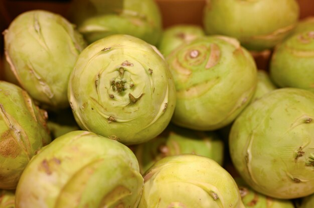 pile of turnips background