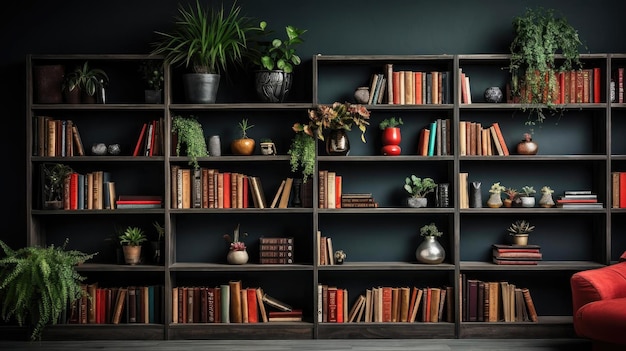 pile of various kinds of books in a bookshelf for world book day background