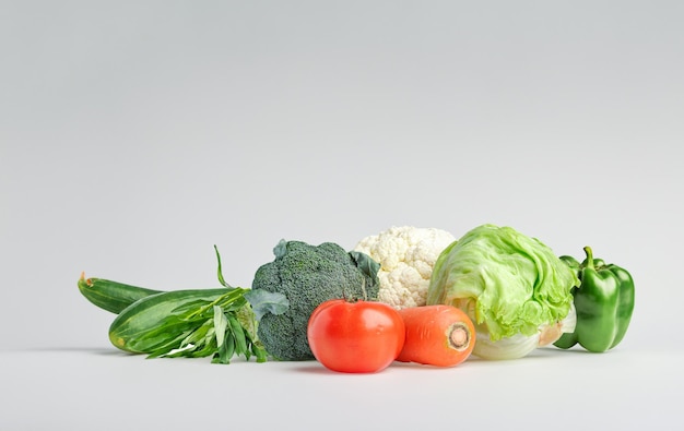 Photo pile of veggies for health and weight loss lowcal nutrientpacked goodness on display