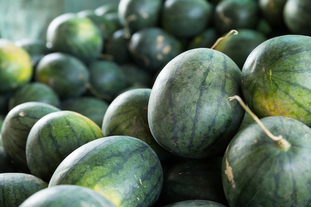 Pile of watermelon fruit