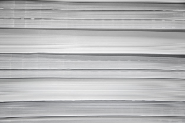 A pile of white paper