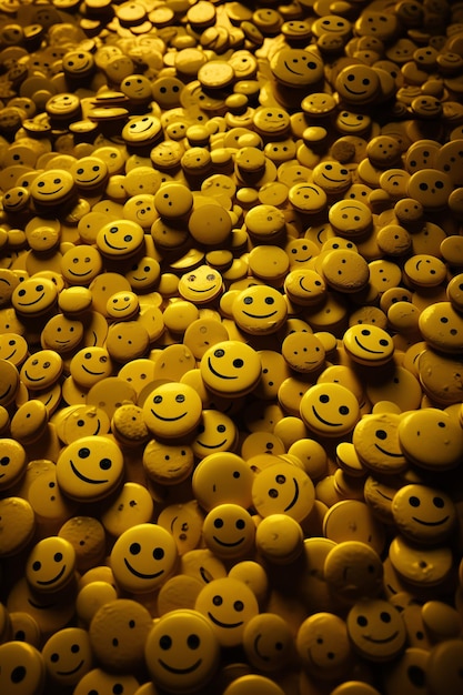 A pile of yellow pills