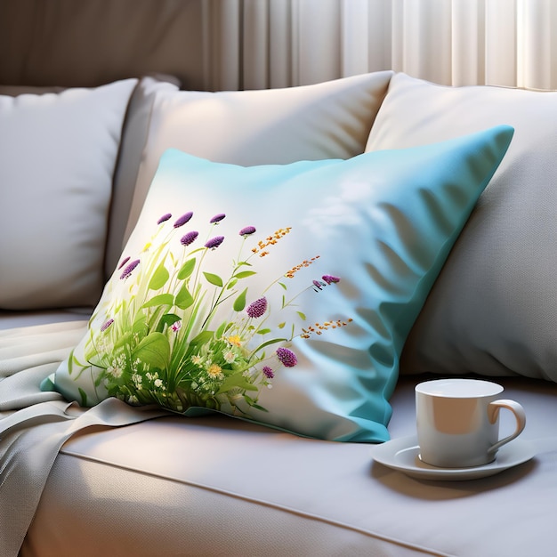 Photo pillow for decoration