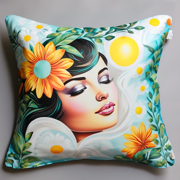 Photo pillow for decoration