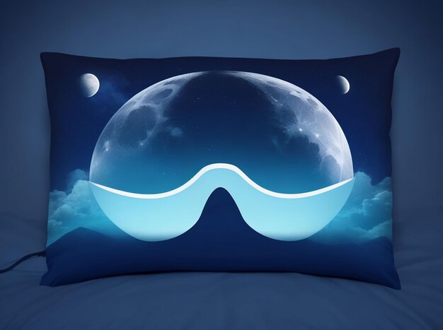 Pillow Good Dream Concept Clip Art Design