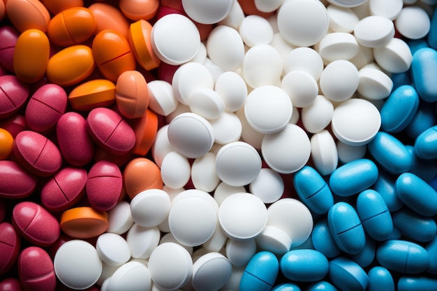 Pills background